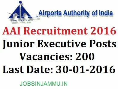 Airports Authority of India jobs