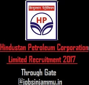 HPCL, India Recruitment 2017-2018 Through Gate Exam 2017| Apply Online @Hindustanpetroleum.com, Engineer Jobs through Gate 2017, Gate HPCL Recruitment 2017, HPCL OFFICERS Recruitment 2017, jobsinjammu.in