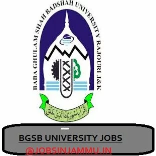 BGSB University Latest Recruitment 2016-2017| 40+ Teaching Vacancies, Baba Ghulam Shah Badshah University Recruitment 2016-17, university in Rajouri (J&K), jobs in j&k universities