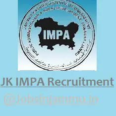 IMPA&RD J&K Recruitment 2016-2017 @Jkimpa.nic.in, impa latest government jobs, driver, computer operator, class IV jobs 